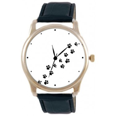 Дизайнерские наручные часы Shot Concept Наследили черн. рем.