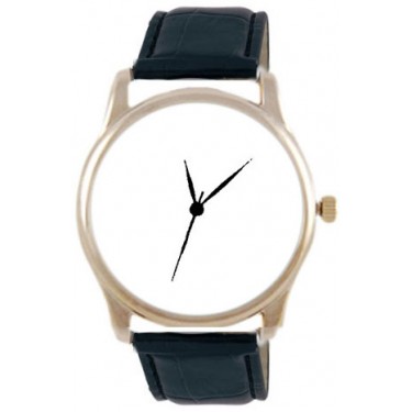 Дизайнерские наручные часы Shot Concept White черн. рем.
