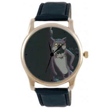Дизайнерские наручные часы Shot Concept Жил-был пес черн. рем.