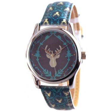 Дизайнерские наручные часы Shot Style Deer pattern