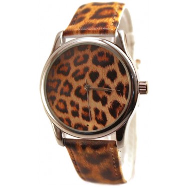 Дизайнерские наручные часы Shot Style Леопард