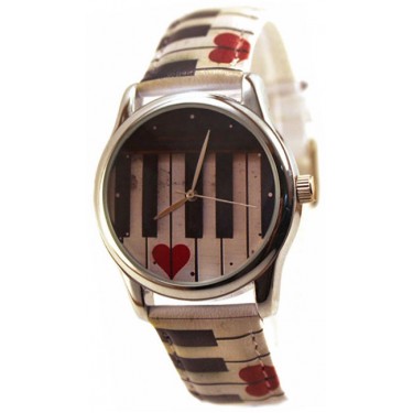 Дизайнерские наручные часы Shot Style Love Piano