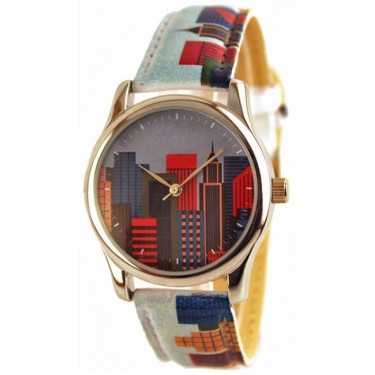 Дизайнерские наручные часы Shot Style Megapolis