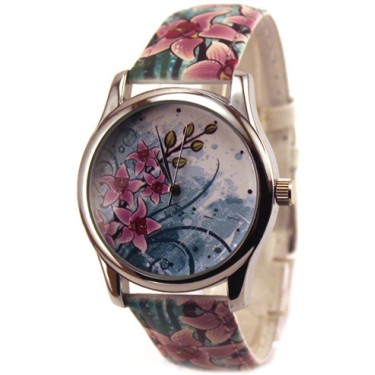 Дизайнерские наручные часы Shot Style Orchid