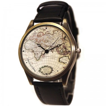 Дизайнерские наручные часы Shot Vintage Карта