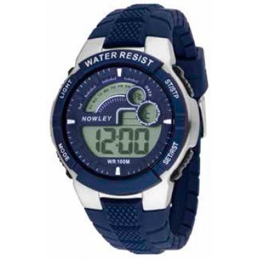 Мужские спортивные электронные водонепроницаемые наручные часы Nowley 8-6156-0-1