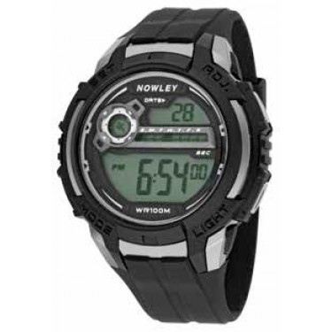 Мужские спортивные электронные водонепроницаемые наручные часы Nowley 8-6159-0-1