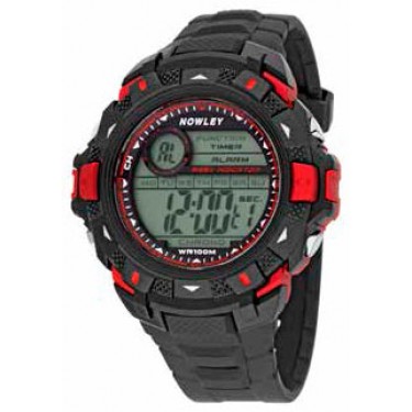 Мужские спортивные электронные водонепроницаемые наручные часы Nowley 8-6160-0-2