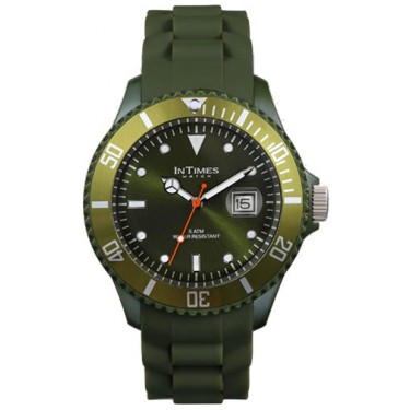 Унисекс наручные часы InTimes IT-057 Olive green