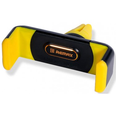 Aвтодержатель для телефона REMAX RM-C01 черный+желтый