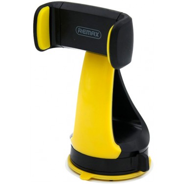 Aвтодержатель для телефона REMAX RM-C15 черный+желтый