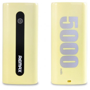 Портативный аккумулятор REMAX RPL-2 E5 желтый