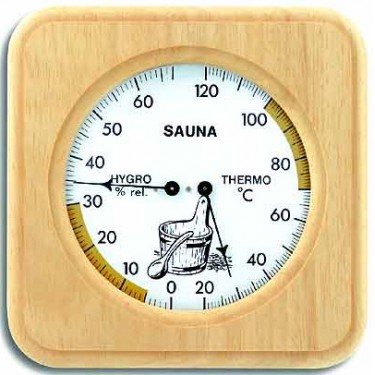 Термометр - гигрометр для сауны TFA 40.1007