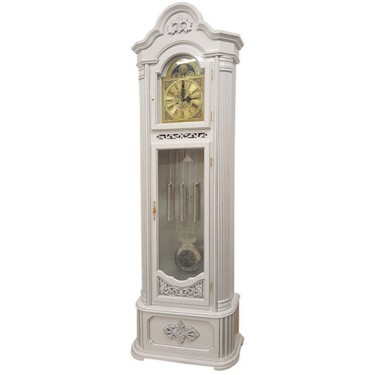 Напольные интерьерные часы Columbus 9200-PS-WH