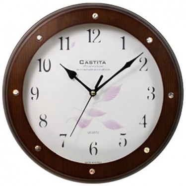 Деревянные настенные интерьерные часы Castita 101B Настенные интерьерные часы