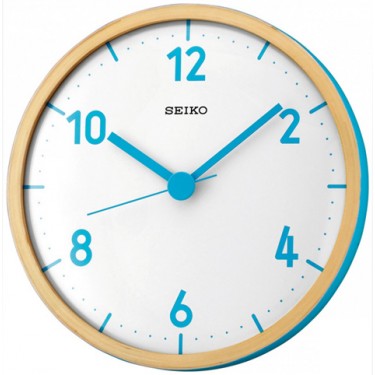 Деревянные настенные интерьерные часы Seiko QXA533L