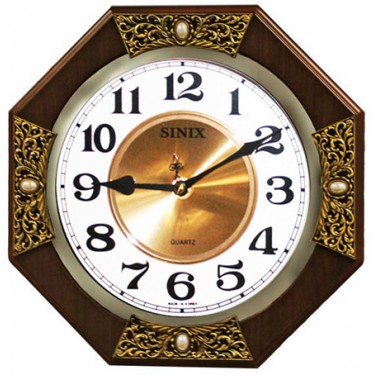 Деревянные настенные интерьерные часы Sinix 1070 N CMA