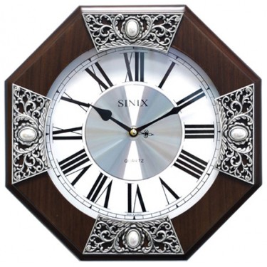 Деревянные настенные интерьерные часы Sinix 1071N WR