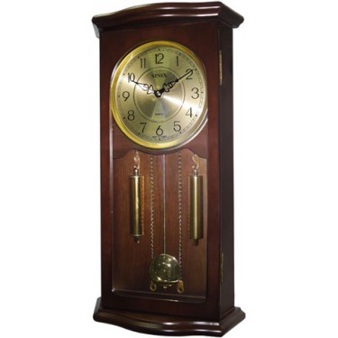 Деревянные настенные интерьерные часы Sinix 2082 GA