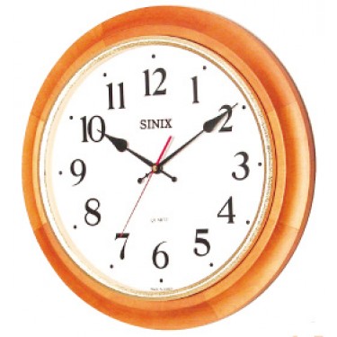 Деревянные настенные интерьерные часы Sinix 5017