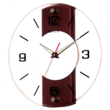 Деревянные настенные интерьерные часы Sinix 5056