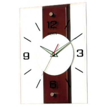 Деревянные настенные интерьерные часы Sinix 5057