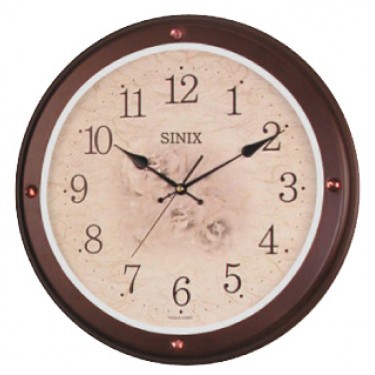 Деревянные настенные интерьерные часы Sinix 5070