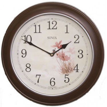 Деревянные настенные интерьерные часы Sinix 5071