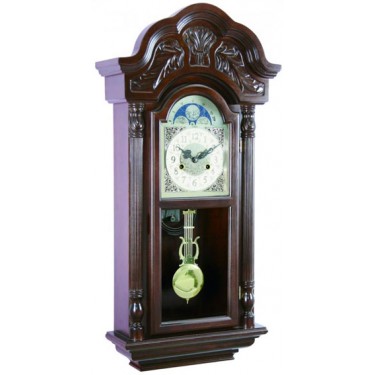 Деревянные настенные механические часы с маятником Power MW3602