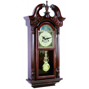 Деревянные настенные механические часы с маятником Power MW3605