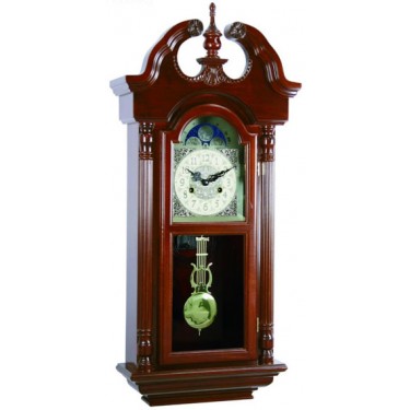 Деревянные настенные механические часы с маятником Power MW3631