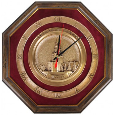 Настенные часы Kitch Clock 11-050 Спасская башня 34х34
