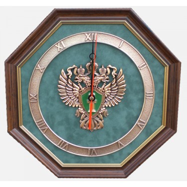 Настенные часы Kitch Clock 12-074 Эмблема Прокуратуры РФ с символикой