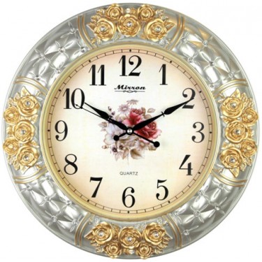 Настенные часы MIRRON М1008А СЗБ