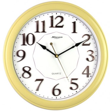 Настенные часы MIRRON М1015В ЖБ