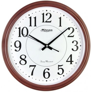 Настенные часы MIRRON P2568А ТДБ