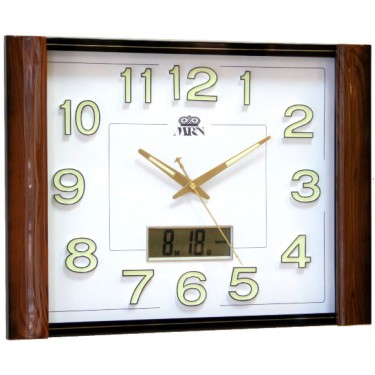 Настенные часы MIRRON P2786BM ДК2Б жк
