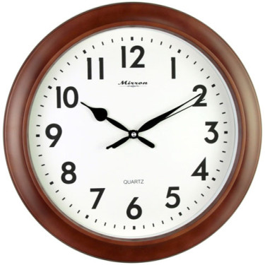 Настенные часы MIRRON Р2822А ТДБ