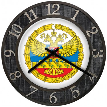 Настенные часы с символикой SvS 3501339 Символика Двухглавый орел