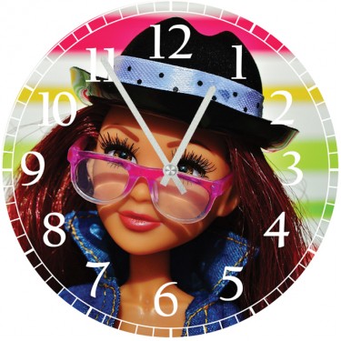 Настенные часы SvS 3001143 Kids Кукла в очках