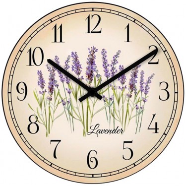 Настенные часы SvS 3001166 Lavender