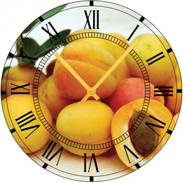 Настенные часы SvS 3001284 Kitchen Абрикосы