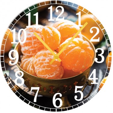 Настенные часы SvS 3001317 Kitchen Чашка апельсинов