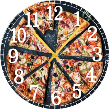 Настенные часы SvS 3001326 Kitchen Пицца