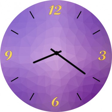 Настенные часы SvS 3001802 Фиолетовые