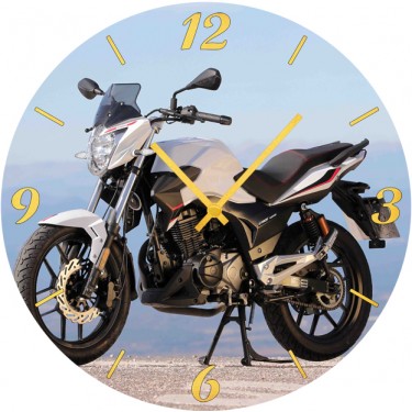 Настенные часы SvS 3001829 Мотоцикл на холме