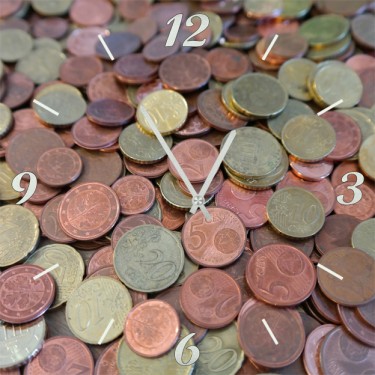 Настенные часы SvS 3001936 Много монет