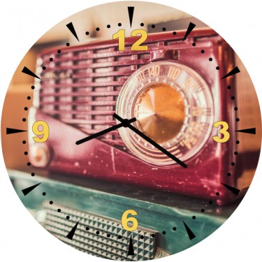 Настенные часы SvS 3001963 Старое радио
