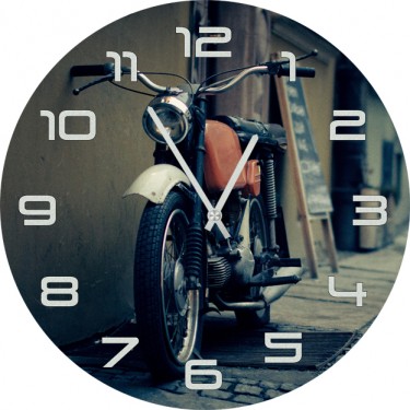 Настенные часы SvS 3001979 Скромный мотоцикл