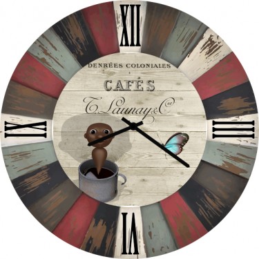 Настенные часы SvS 3002263 Kitchen Кофейный рисунок